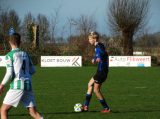 S.K.N.W.K. JO17-1 - Kloetinge JO17-4 (comp.) voorjaar seizoen 2021-2022 (45/90)
